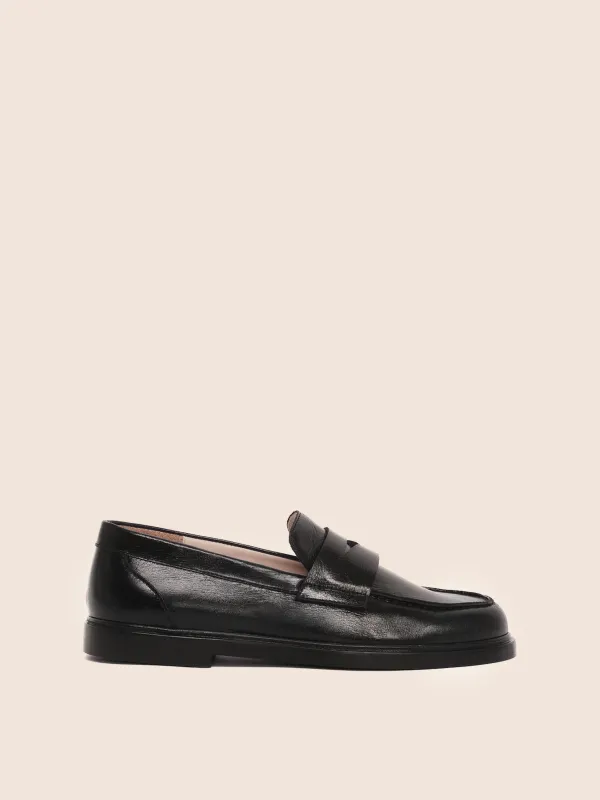Orio Black Loafer sold by Maguire Shoes