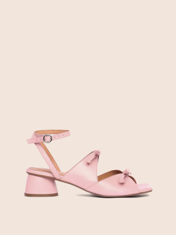 Mira Blush Heel sold by Maguire Shoes