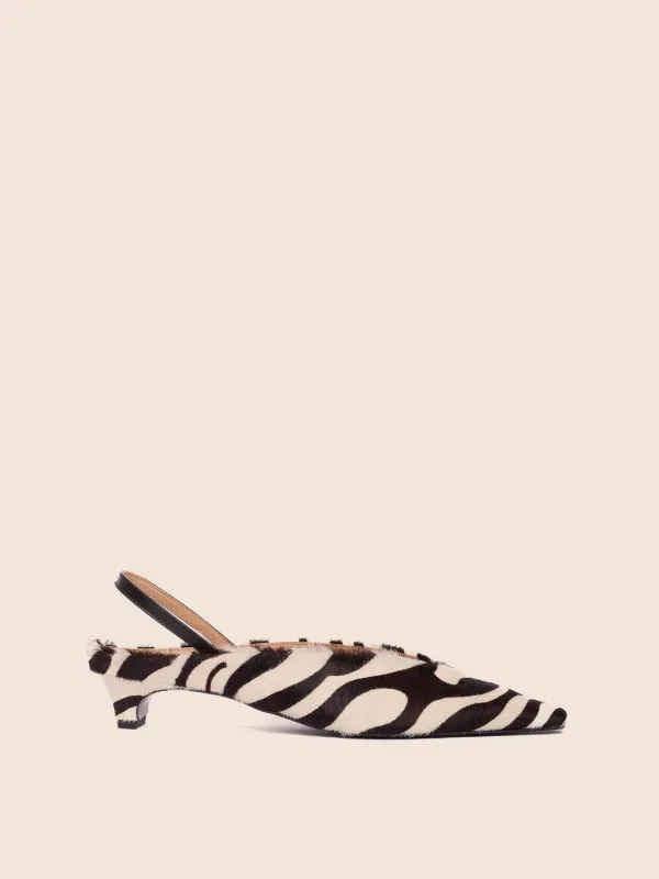 Floresta Zebra Pump sold by Maguire Shoes