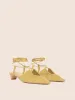 Rafael Acid Green Pump sold by Maguire Shoes