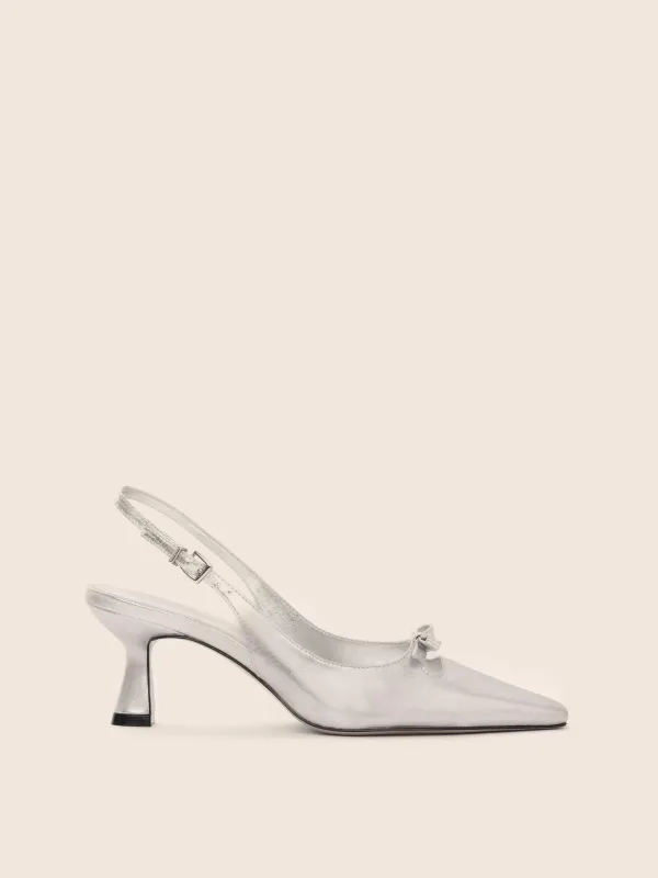 Imperfect Viana Silver sold by Maguire Shoes