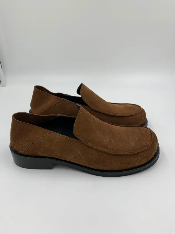 Sample Brown Suede Loafer 37 sold by Maguire Shoes