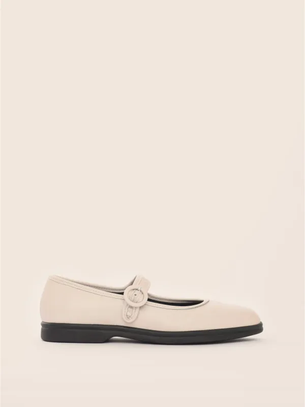 Imperfect Orcia Cream Ballerina 41 sold by Maguire Shoes