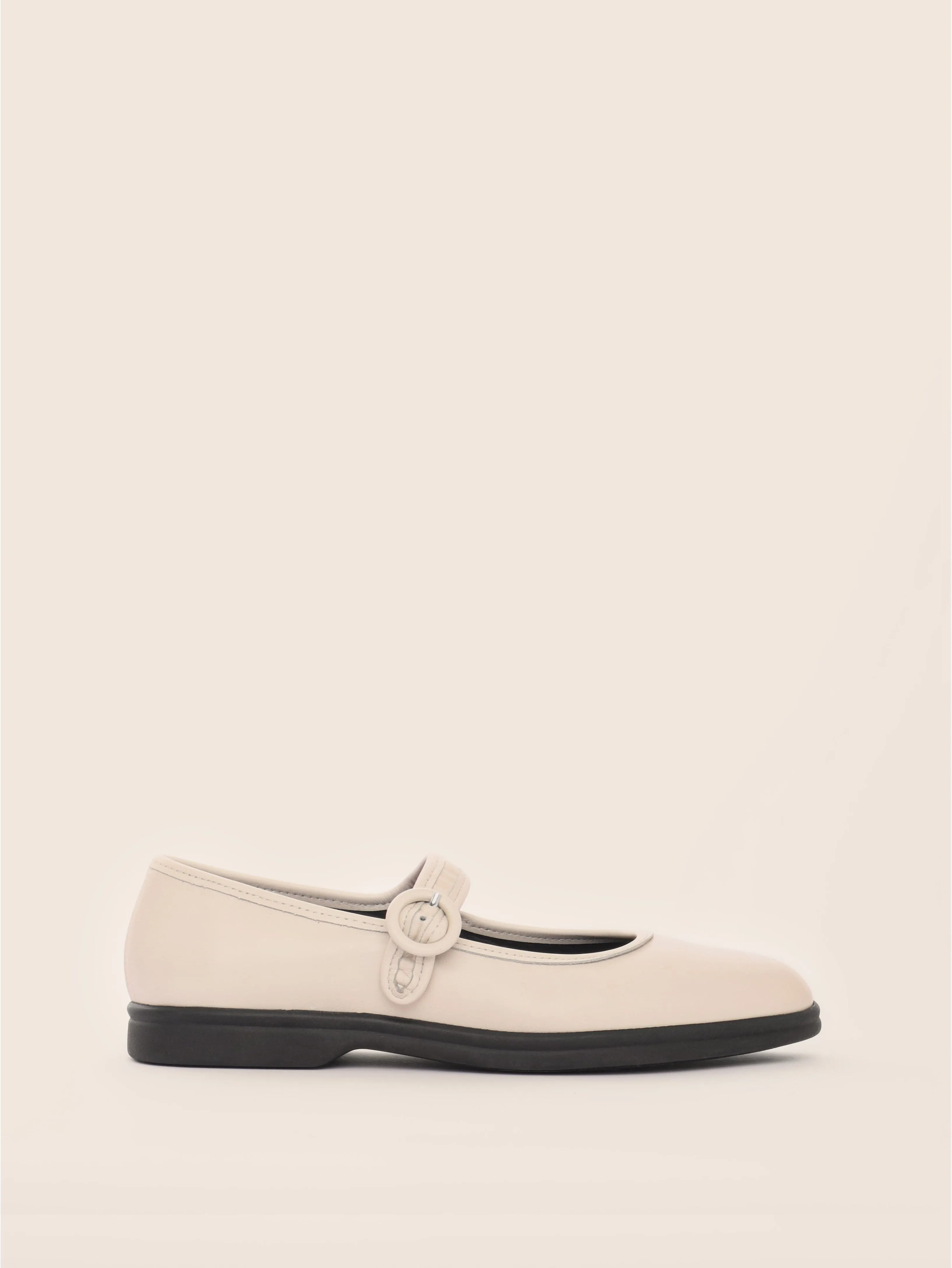Imperfect Orcia Cream Ballerina 41 sold by Maguire Shoes