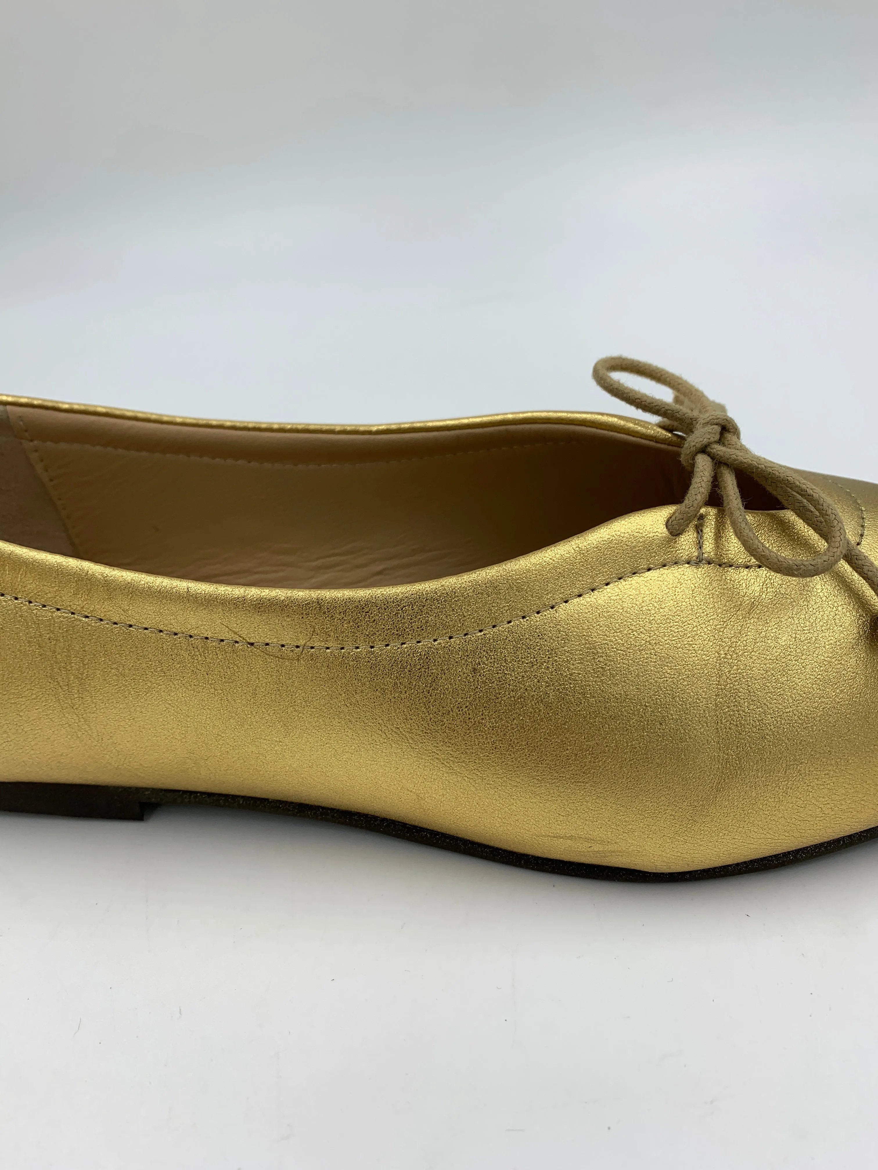 Imperfect Prato Gold Ballerina 38 sold by Maguire Shoes product image thumbnail 3