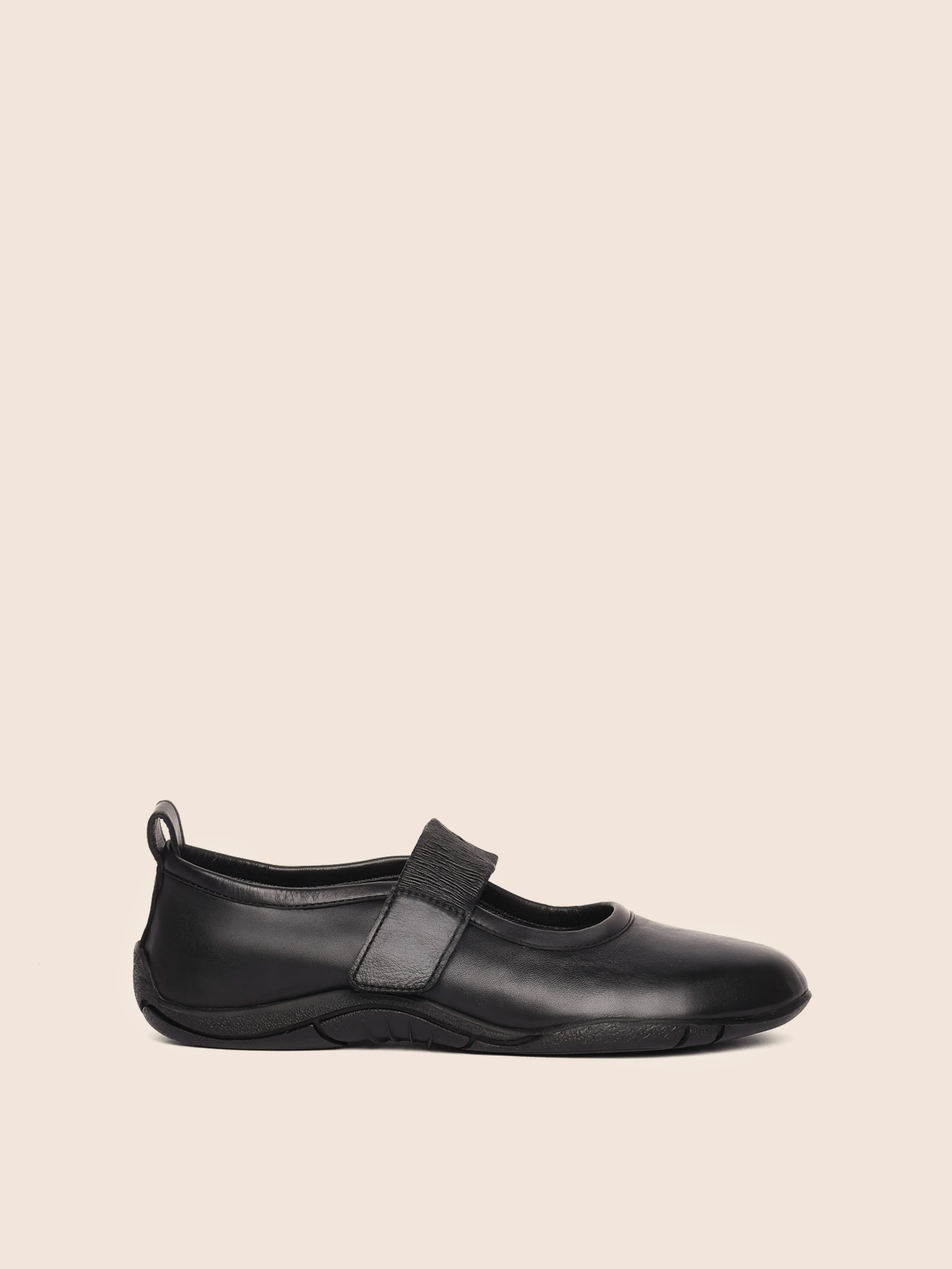 Evora Black Ballerina sold by Maguire Shoes