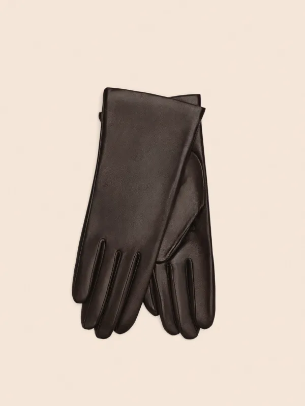 Alpi Dark Brown Gloves sold by Maguire Shoes