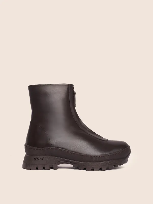 Estrella Brown Lined Boot sold by Maguire Shoes