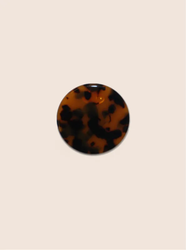 Round Clip Tortoise made by Maguire Shoes