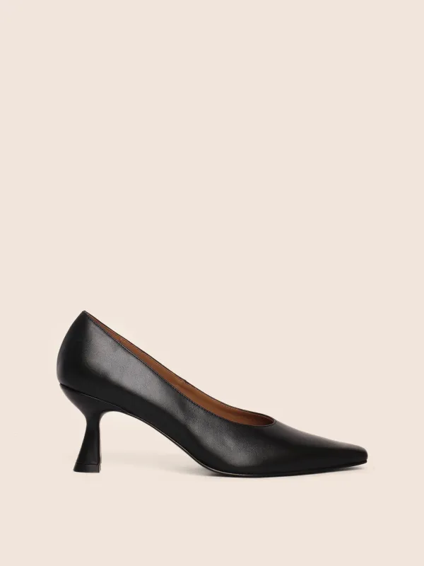 Navia Black Heel sold by Maguire Shoes