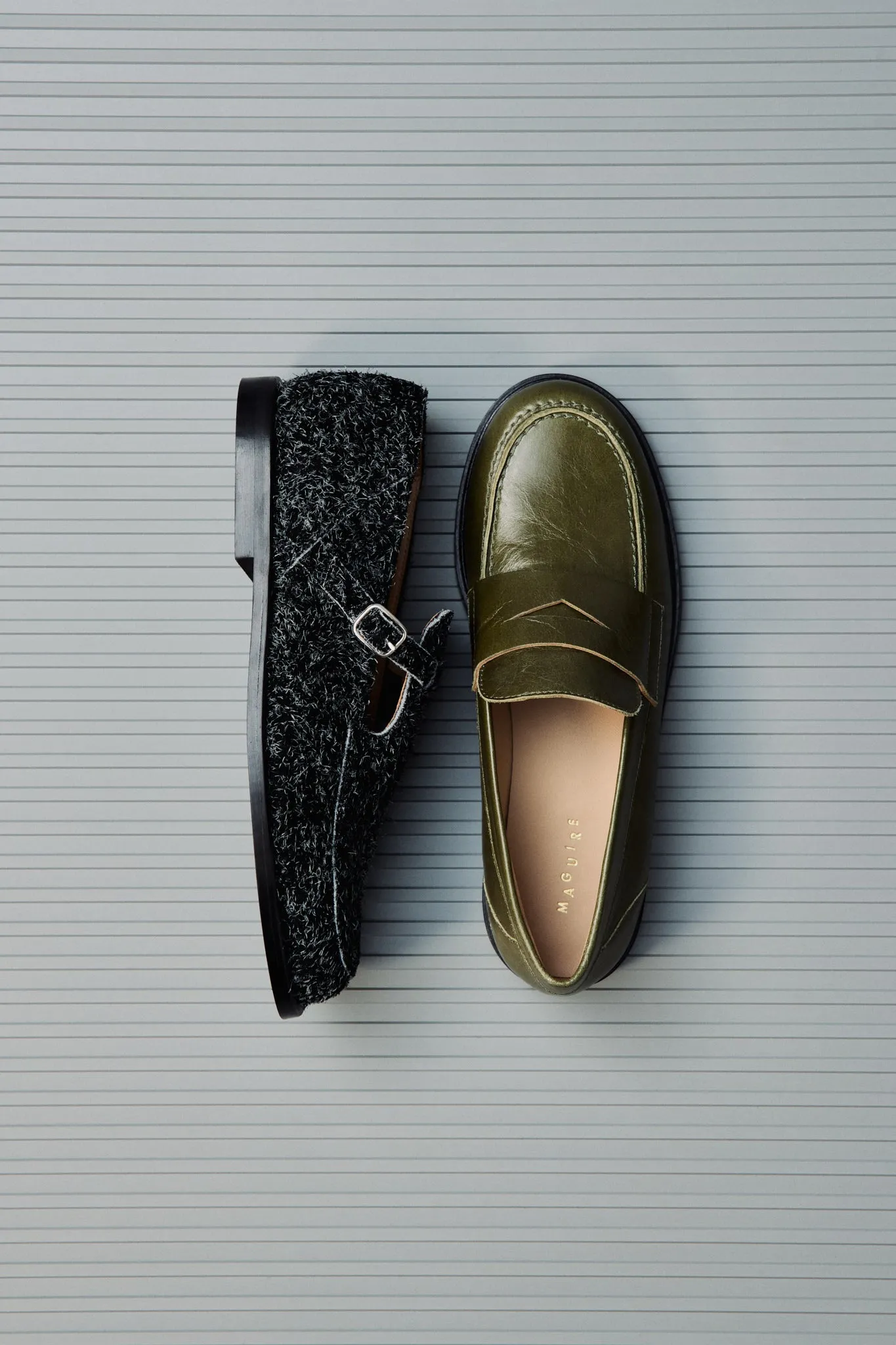 Orio Olive Loafer sold by Maguire Shoes product image thumbnail 2