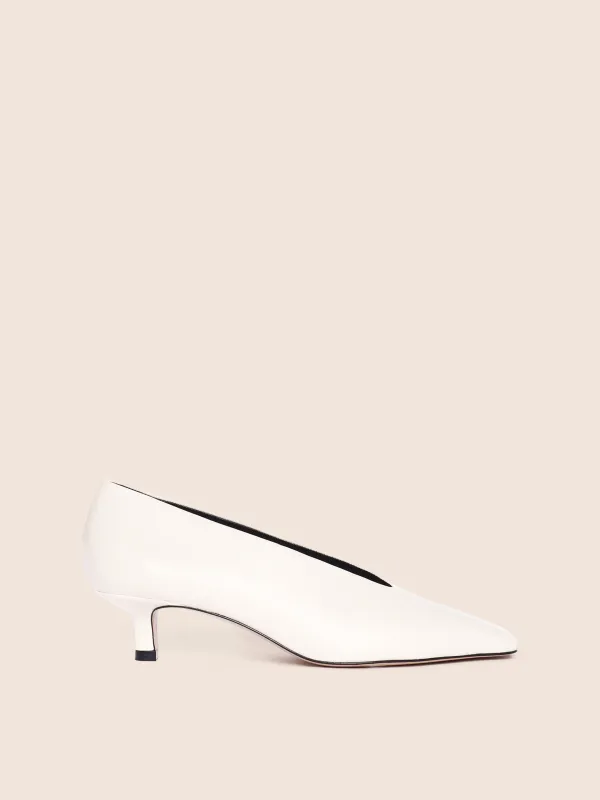 Mariana Cream Pump sold by Maguire Shoes
