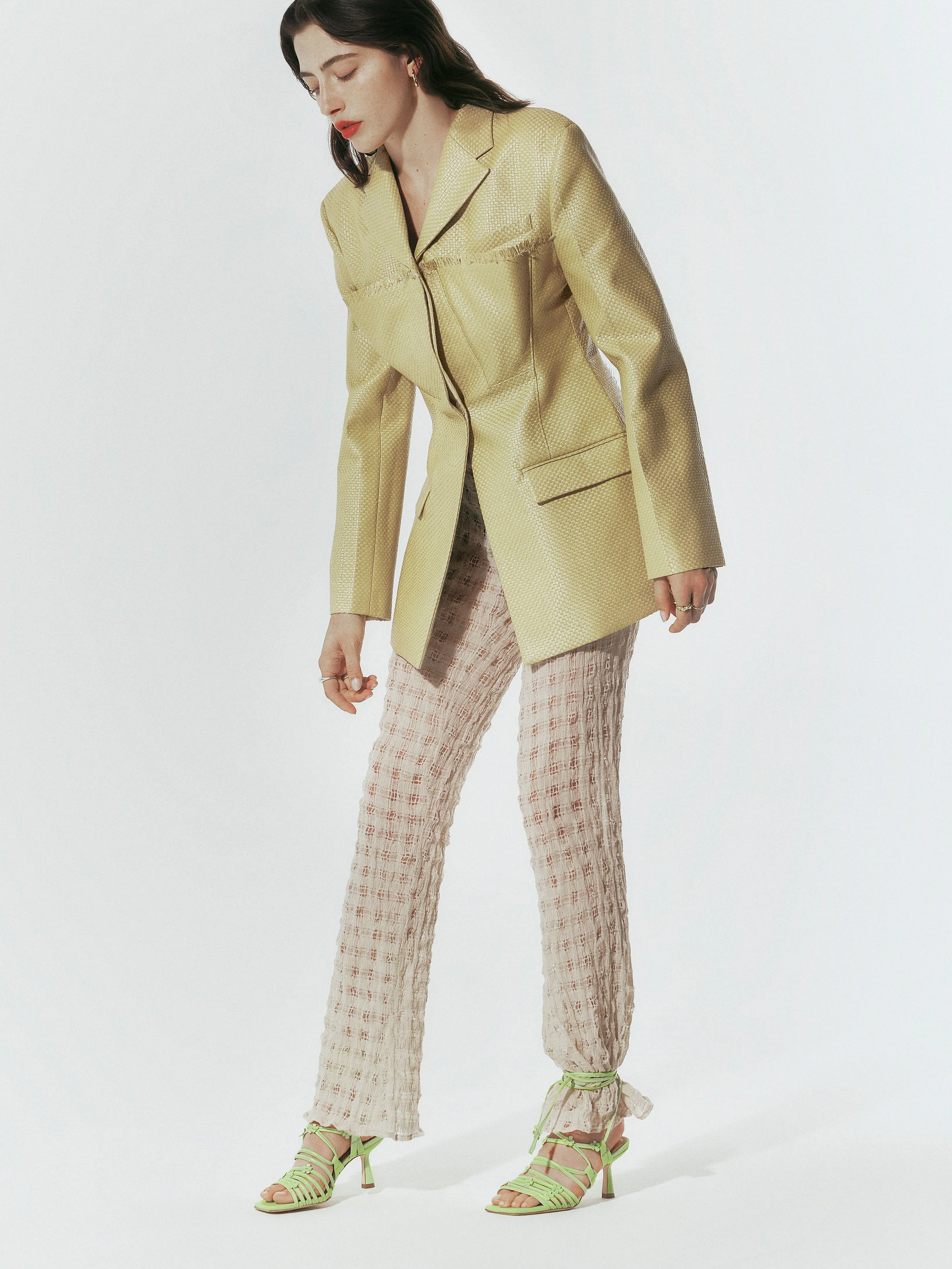 Vitoria Pistachio Heel sold by Maguire Shoes product image thumbnail 2