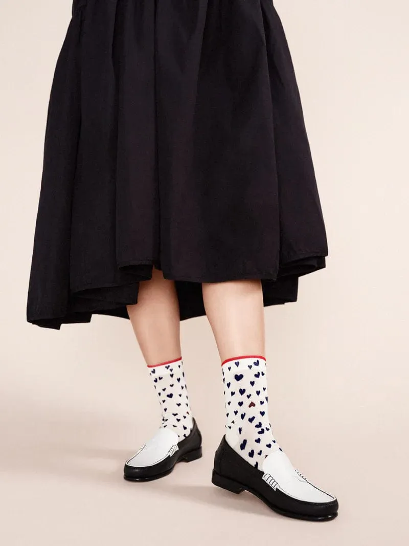 Sa Rang Short Crew Ivory sold by Maguire Shoes