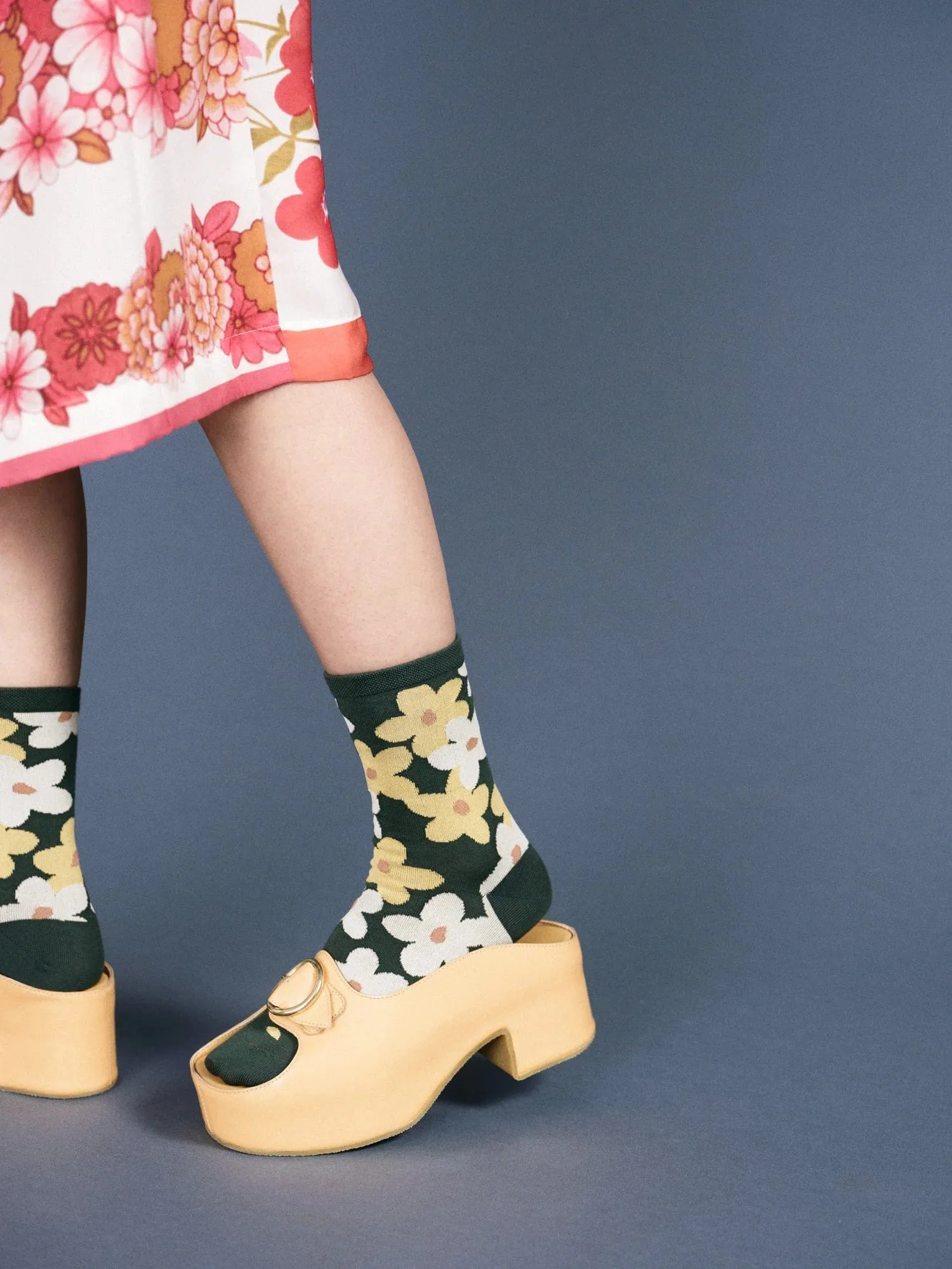 Windflower Crew Forest sold by Maguire Shoes