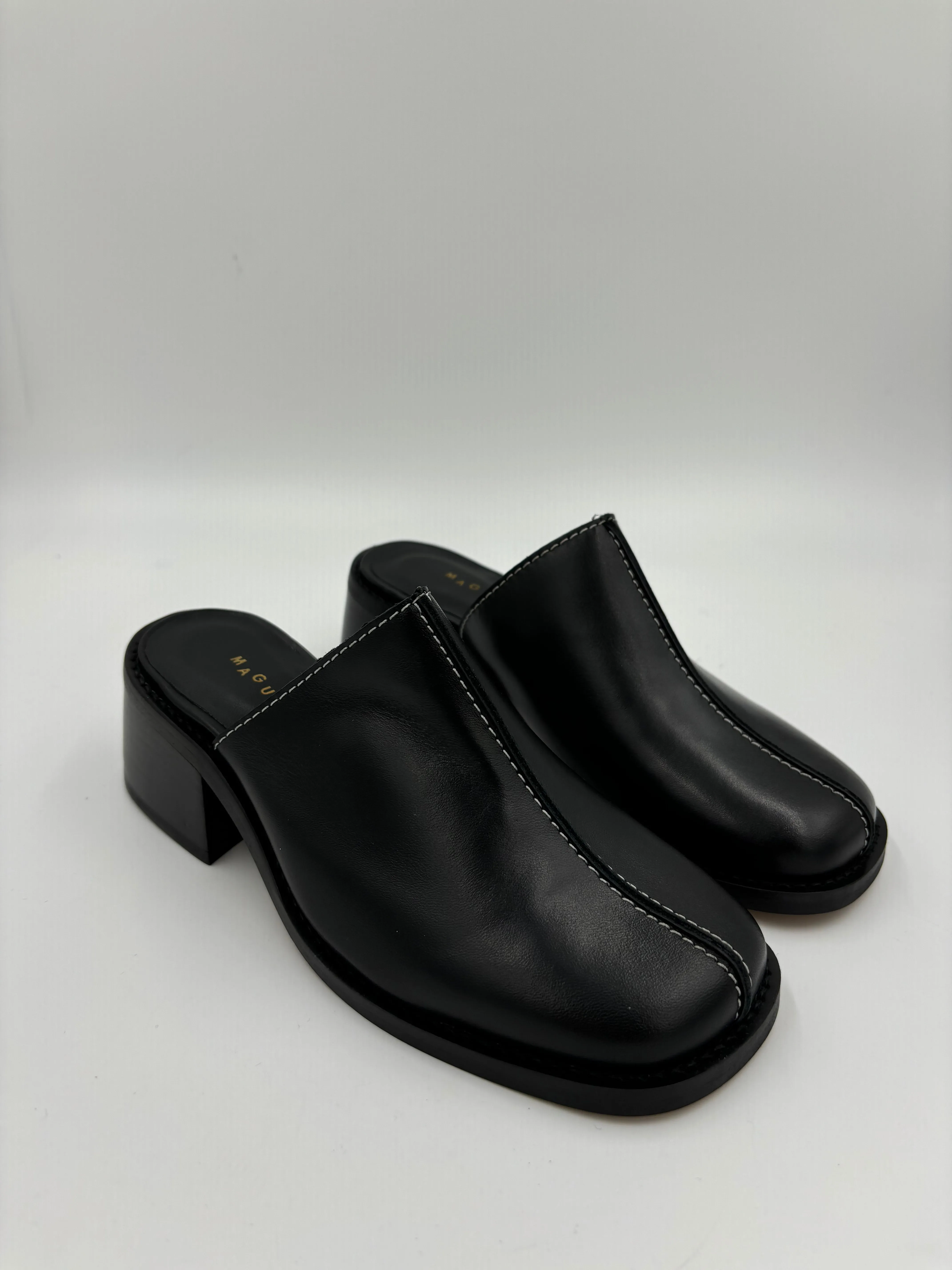 Imperfect Safara Black Mule sold by Maguire Shoes product image thumbnail 4