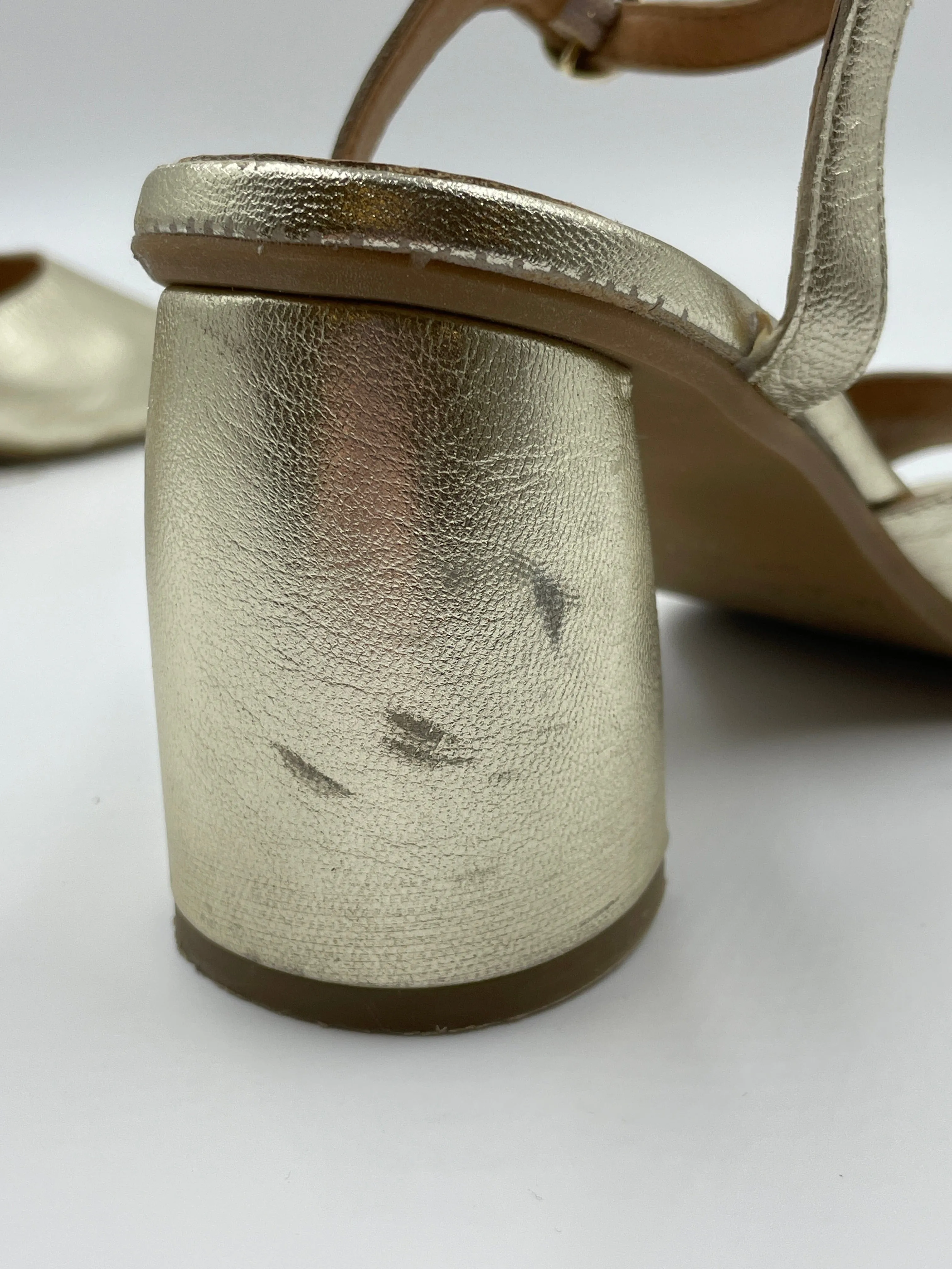 Imperfect Zamora Gold Heel sold by Maguire Shoes product image thumbnail 5