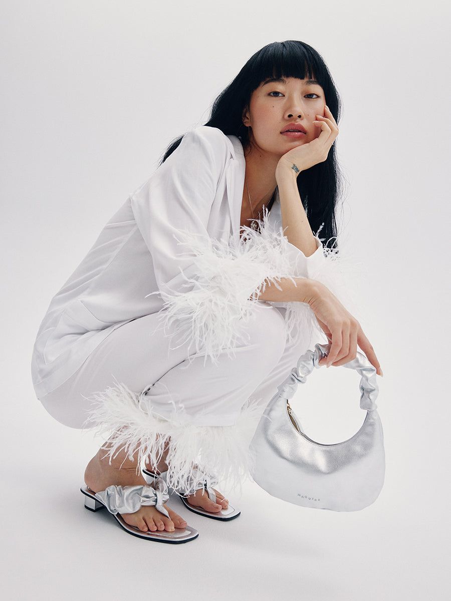 Pistoia Silver Sandal sold by Maguire Shoes product image thumbnail 2