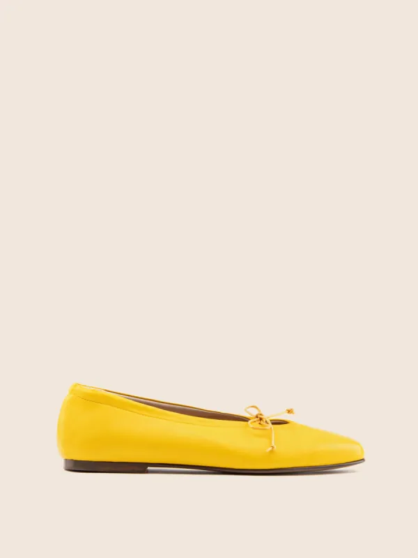 Prato Sunflower Ballerina sold by Maguire Shoes