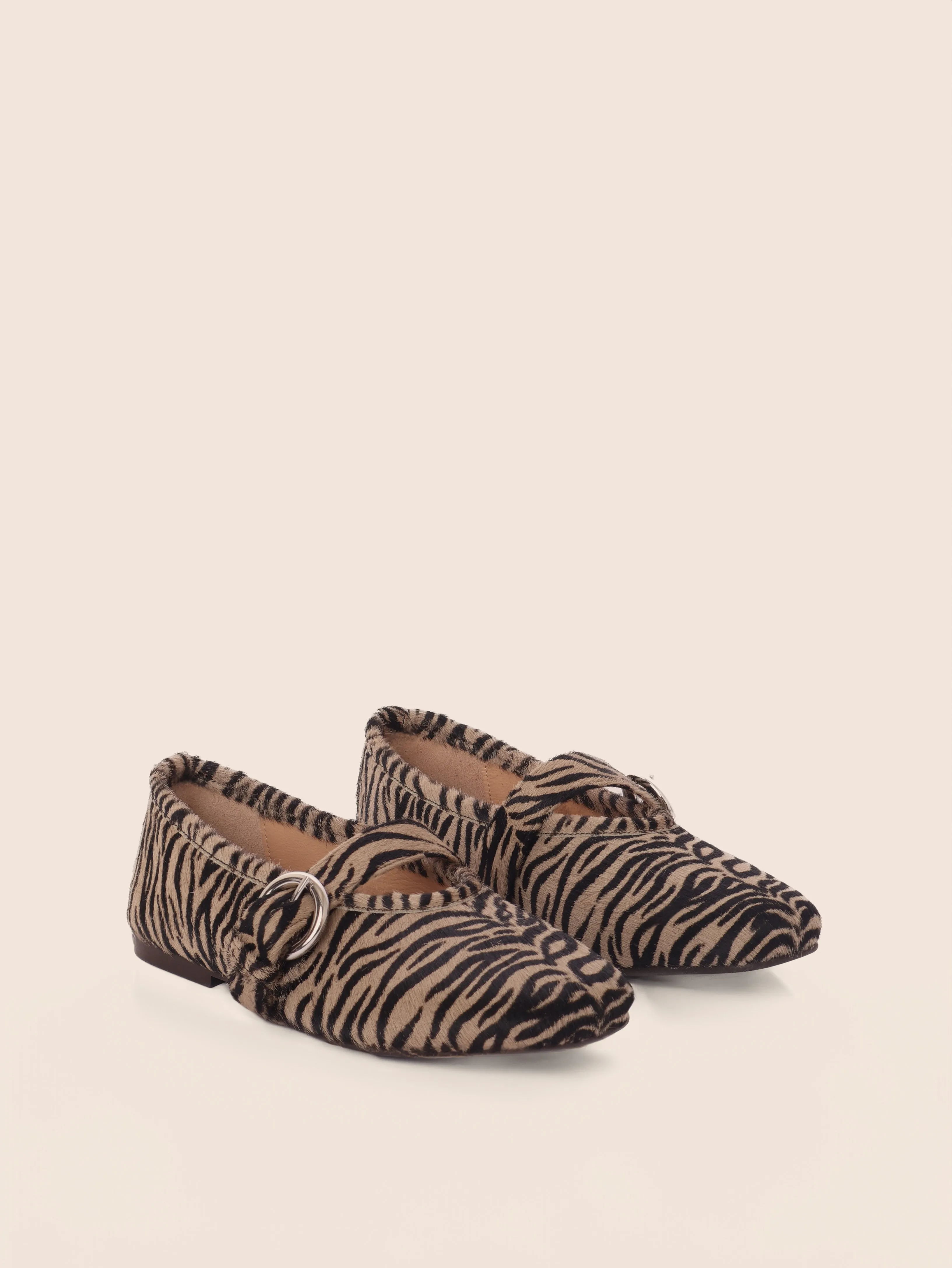 Aveiro Zebra Ballerina sold by Maguire Shoes product image thumbnail 3