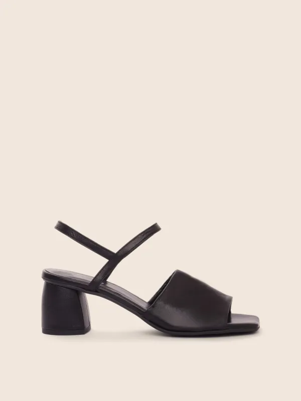 Oliva Black Heel sold by Maguire Shoes