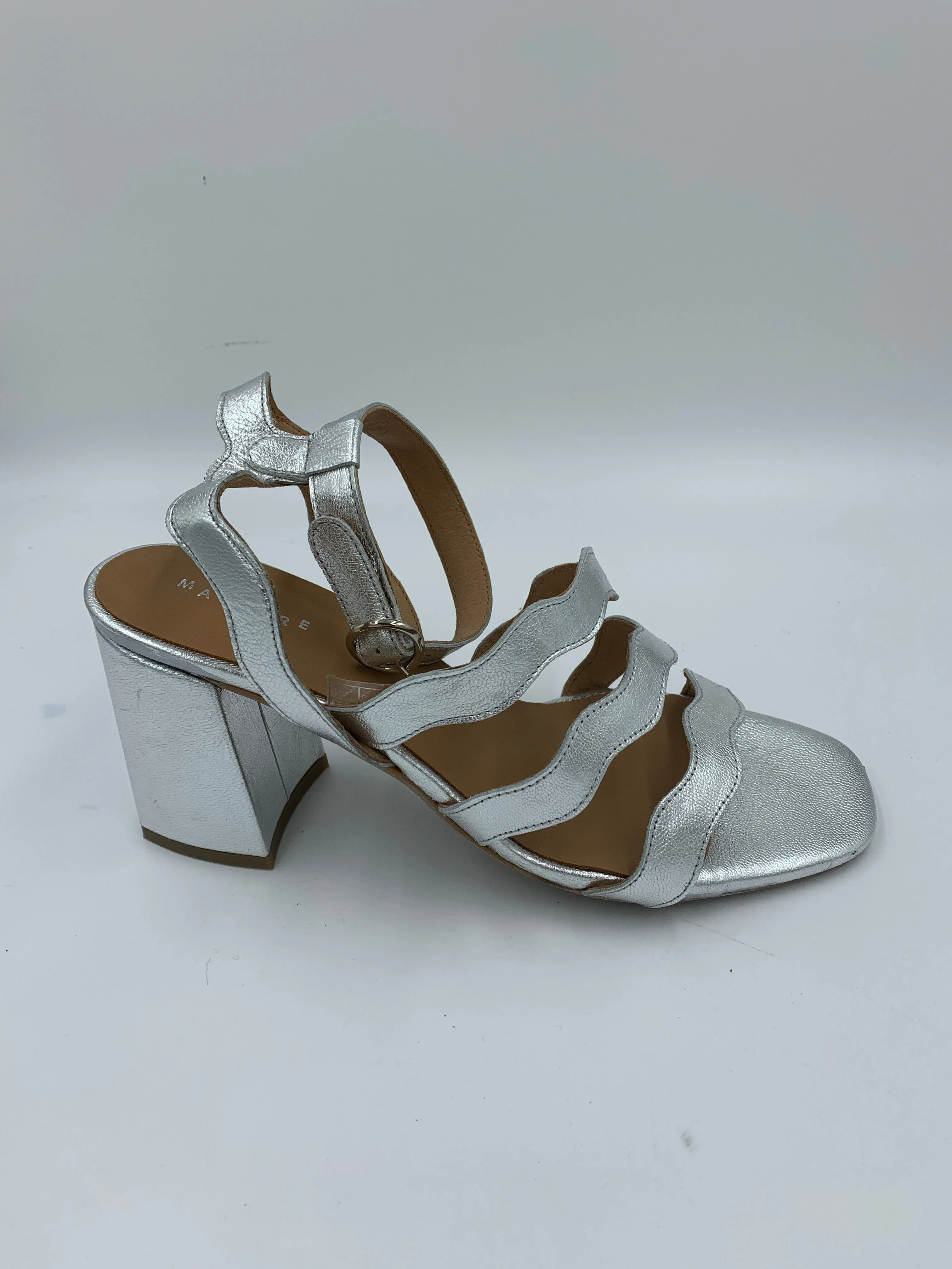 Imperfect Rimini Silver Heel sold by Maguire Shoes product image thumbnail 2