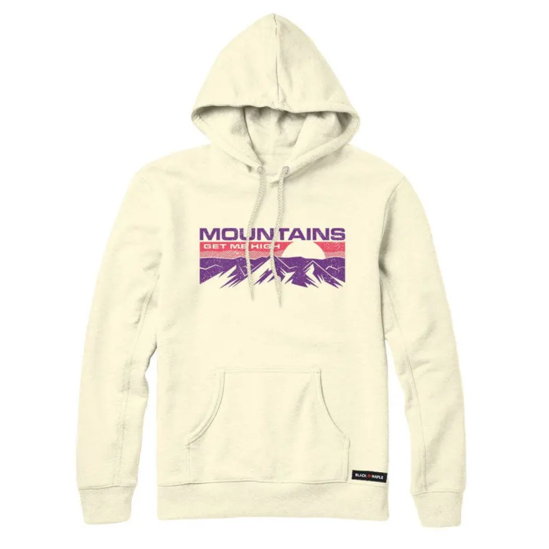 Mountains Get Me High Sweatshirt or Hoodie sold by Black Maple Trading