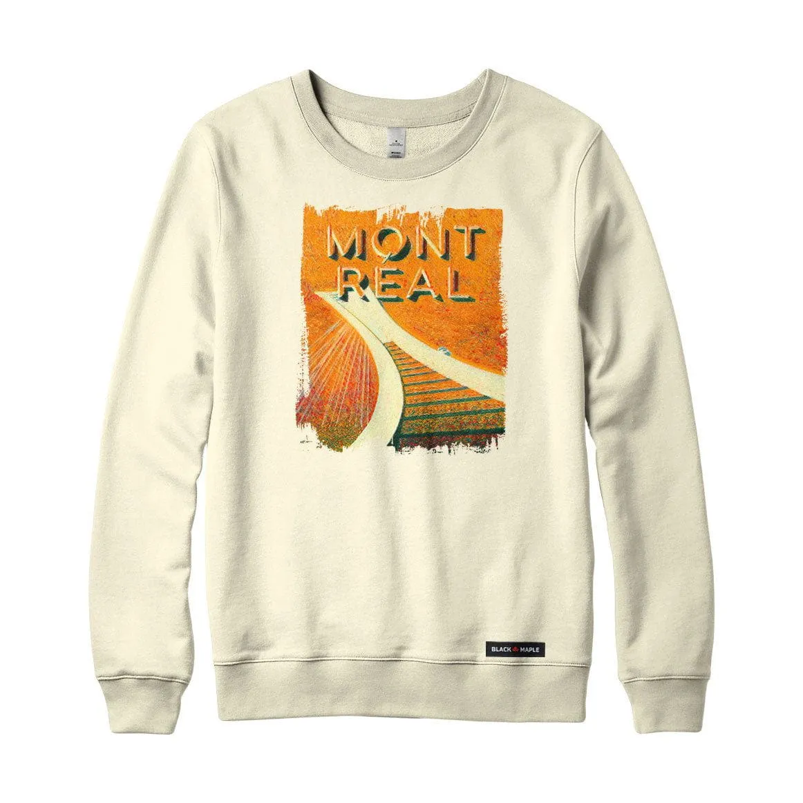 Montreal Stadium Tower Crewneck Sweatshirt sold by Black Maple Trading product image thumbnail 2