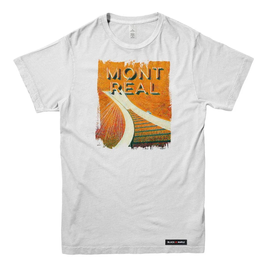 Montreal Stadium Tower T-shirt sold by Black Maple Trading