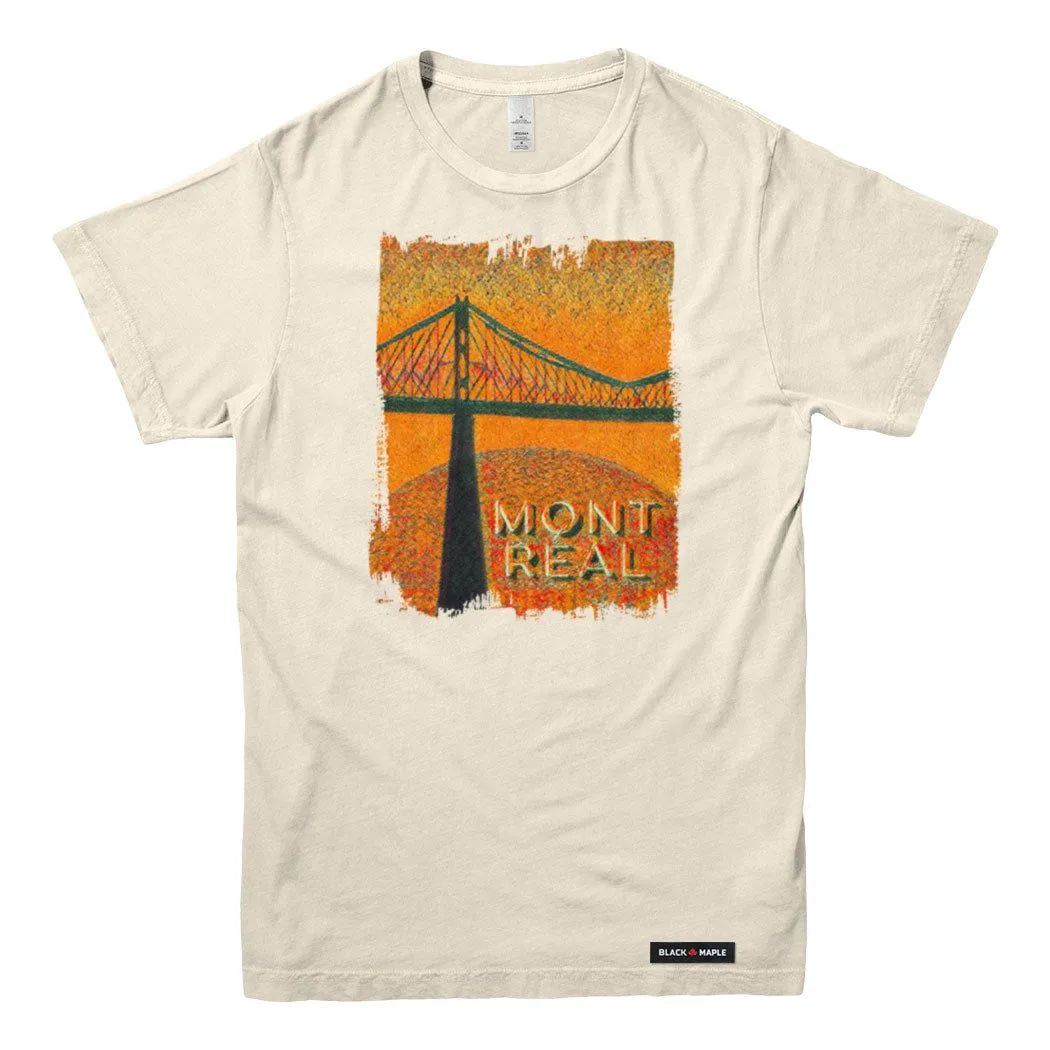 Montreal Bridge to Biosphere T-shirt sold by Black Maple Trading product image thumbnail 3