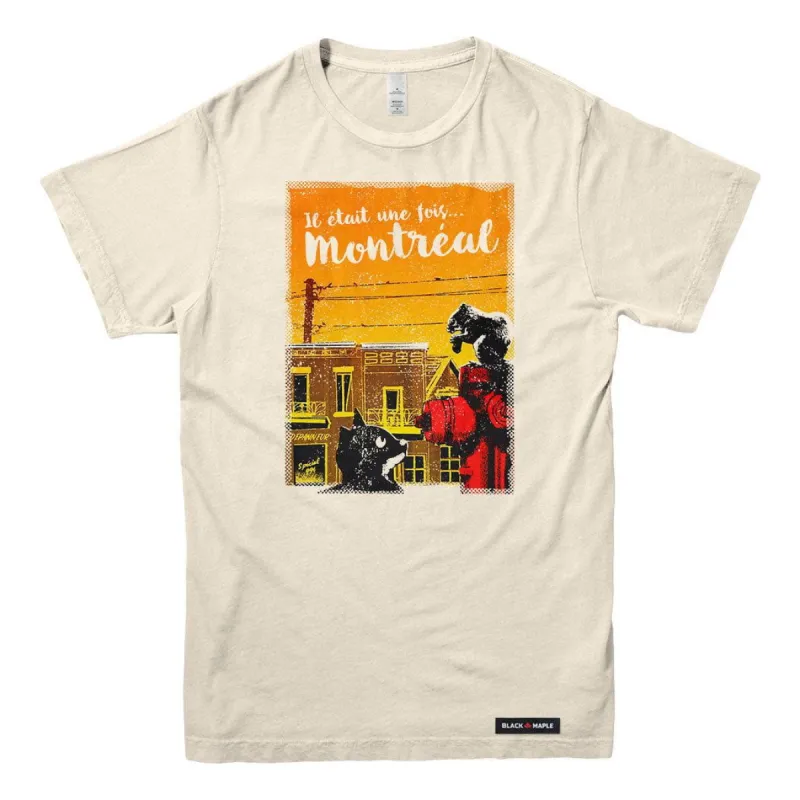 Il Etait Une Fois Montreal T-shirt made by Black Maple Trading