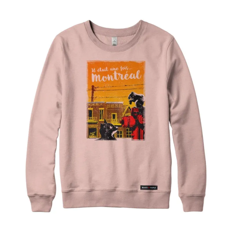 Il Etait Une Fois Montreal Crewneck Sweatshirt sold by Black Maple Trading