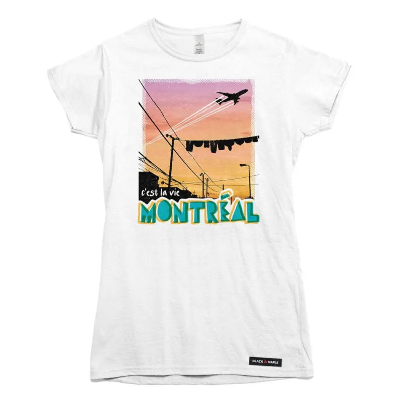 C'est La Vie Montreal T-shirt made by Black Maple Trading