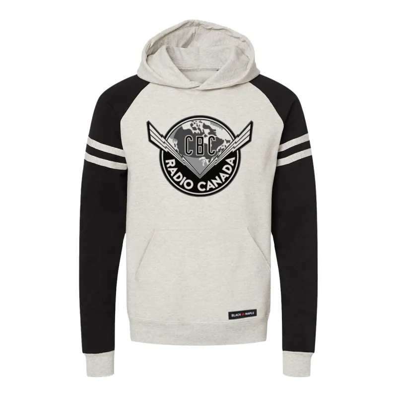 CBC Circa 1940 Varsity Hooded Sweatshirt sold by Black Maple Trading