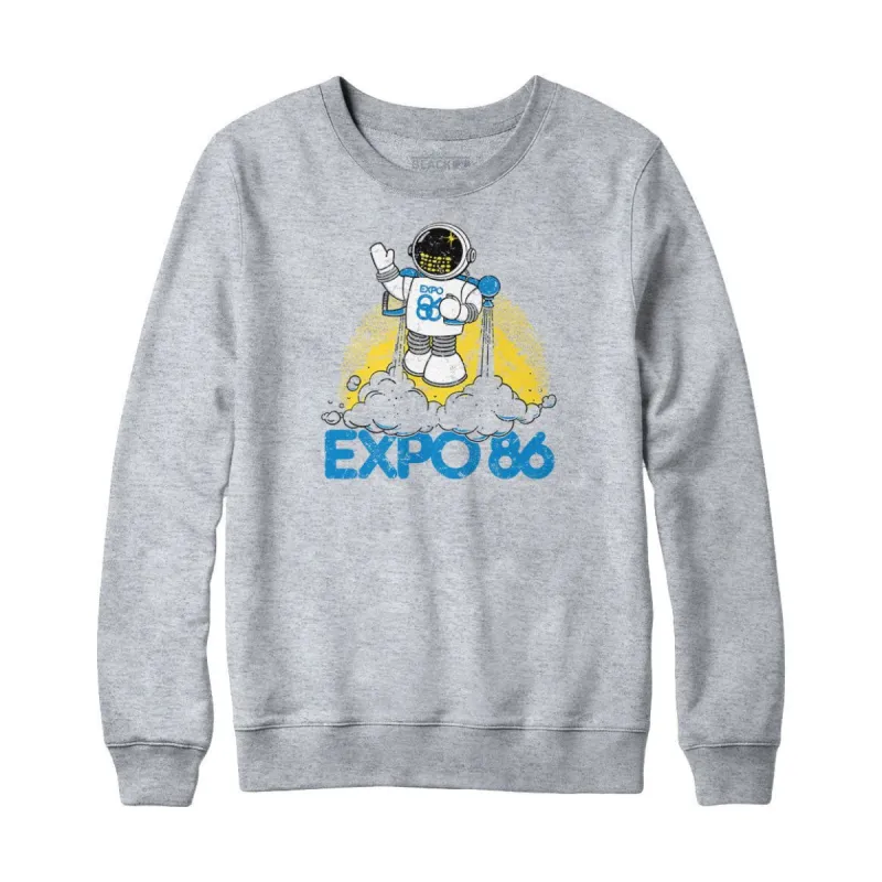 Expo 86 Ernie Jetpack Sweatshirt and Hoodie sold by Black Maple Trading