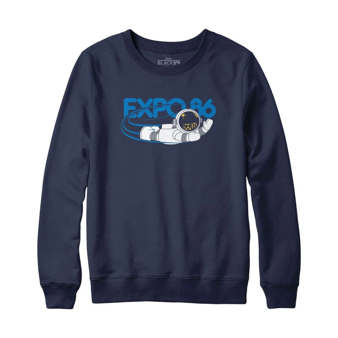 Expo 86 Ernie Flying Sweatshirt and Hoodie sold by Black Maple Trading product image thumbnail 4