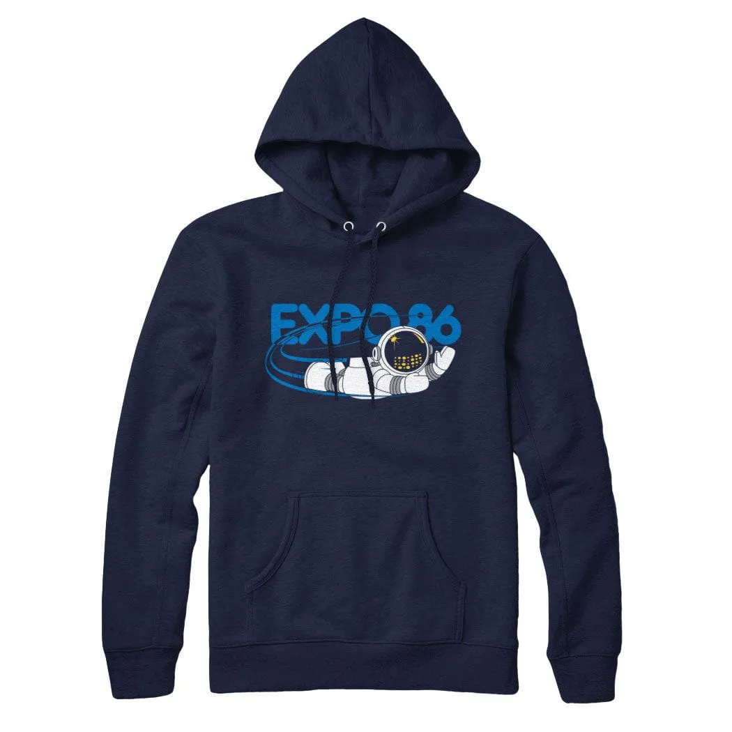 Expo 86 Ernie Flying Sweatshirt and Hoodie sold by Black Maple Trading product image thumbnail 3