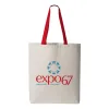 Expo 67 Vertical Coloured Logo Tote Bag sold by Black Maple Trading