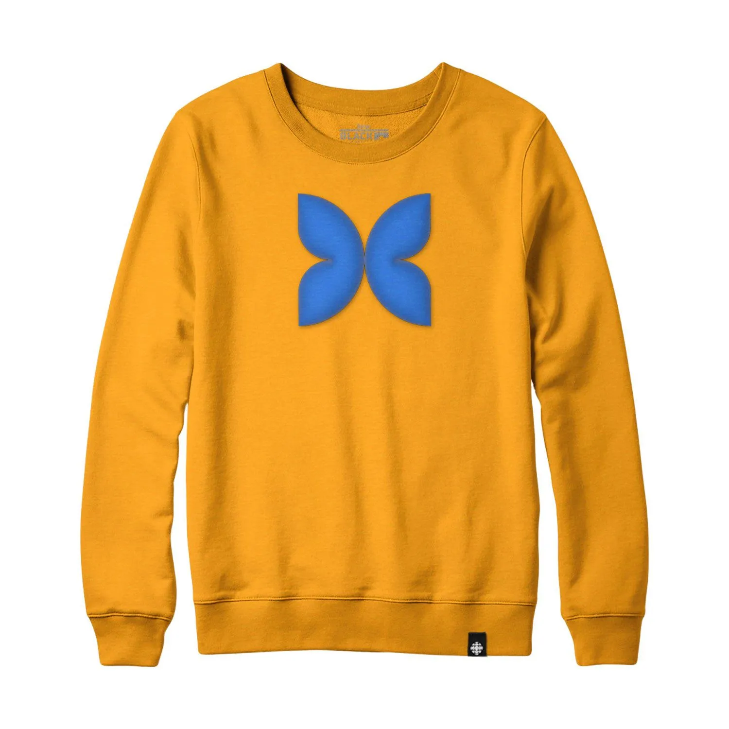 Radio-Canada Butterfly Crewneck Sweatshirt sold by Black Maple Trading product image thumbnail 3