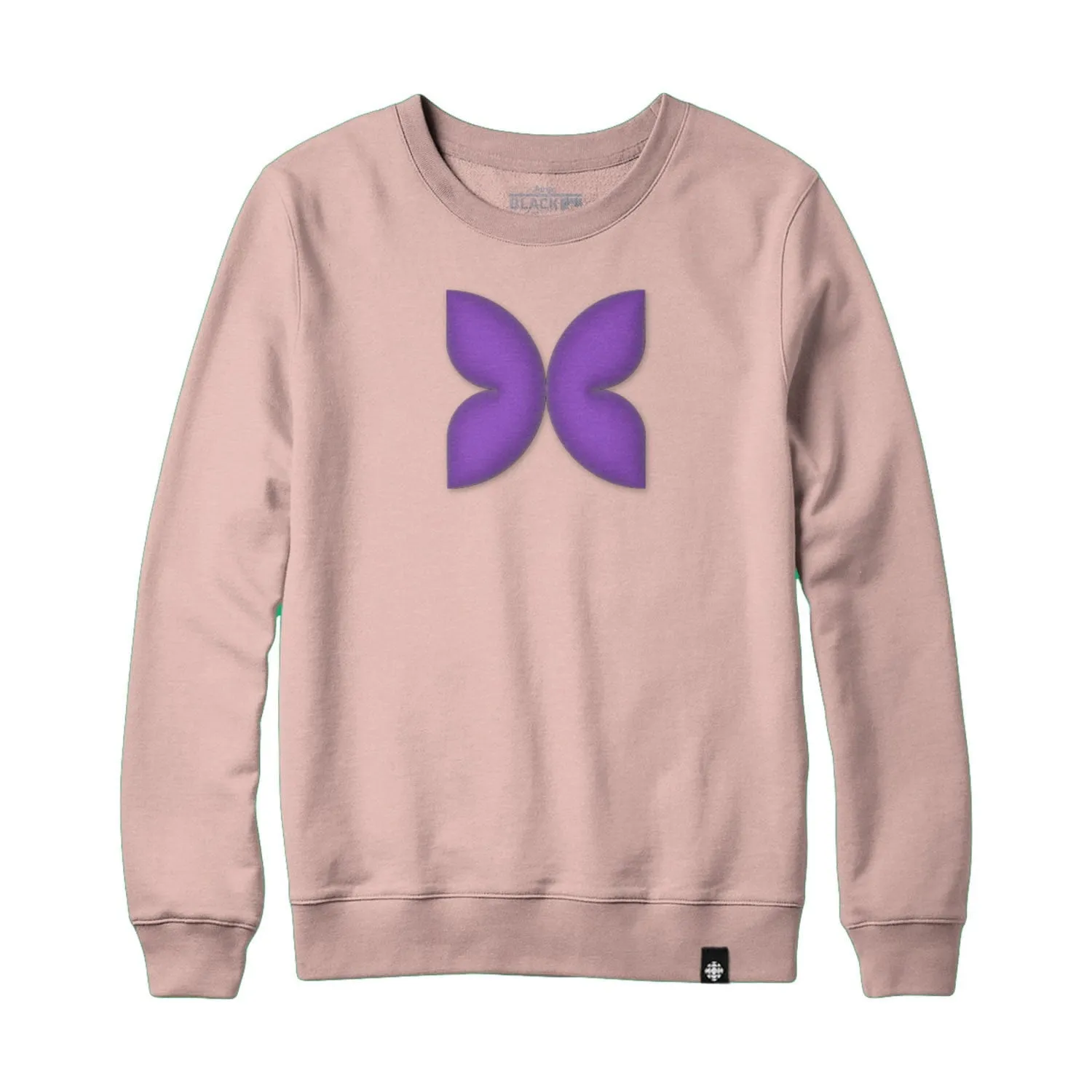 Radio-Canada Butterfly Crewneck Sweatshirt sold by Black Maple Trading product image thumbnail 4