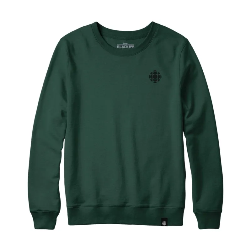 Radio-Canada Gem Tone on Tone Crewneck Sweatshirt made by Black Maple Trading