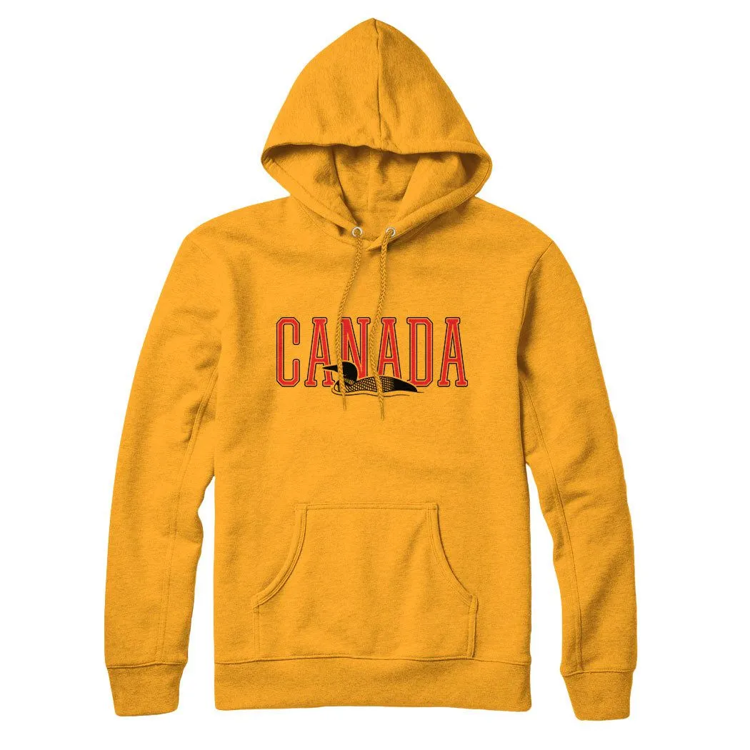 Canada Loon Sweatshirt or Hoodie sold by Black Maple Trading product image thumbnail 2