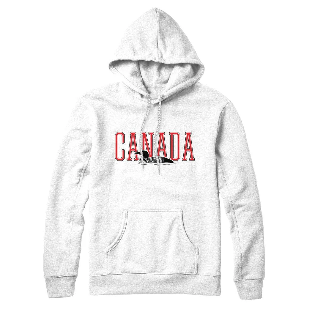 Canada Loon Sweatshirt or Hoodie sold by Black Maple Trading