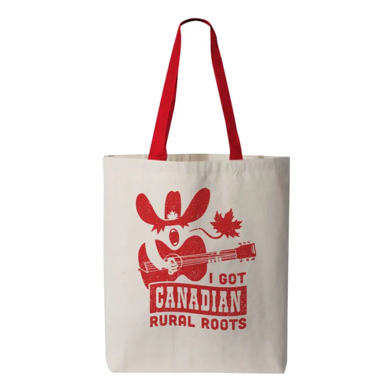 Canadian Rural Routes Totebag sold by Black Maple Trading