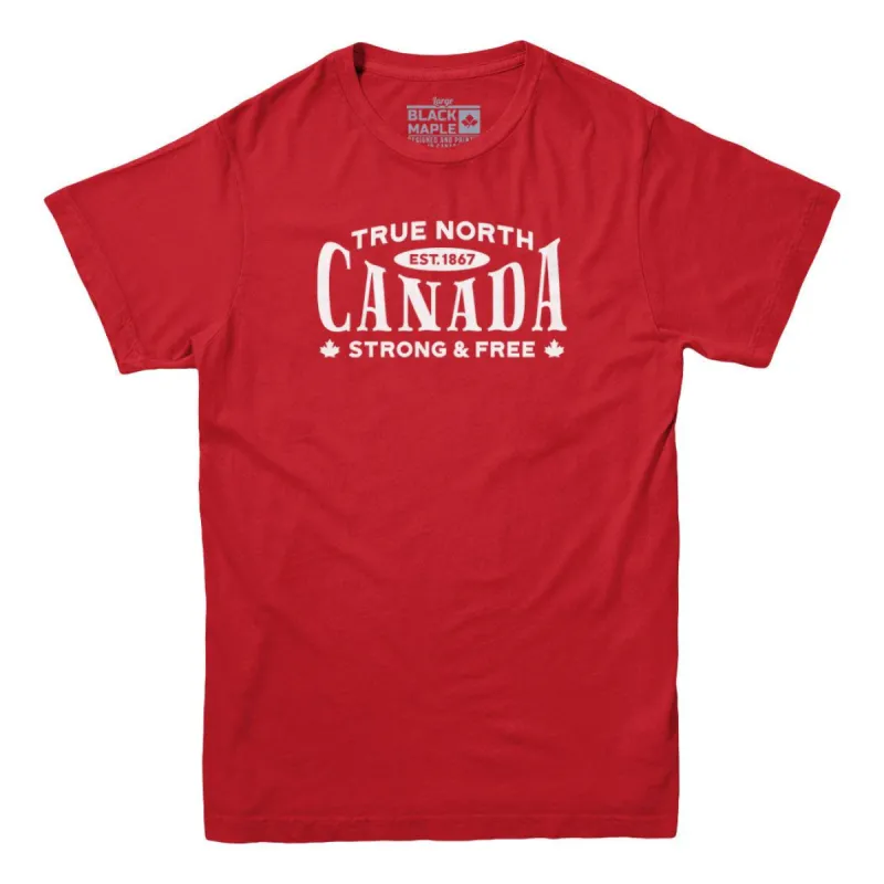 True North Canada T-shirt sold by Black Maple Trading