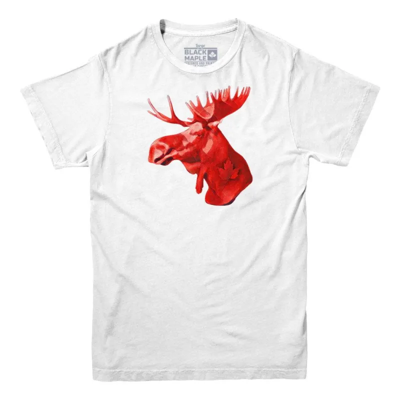 Proud Canadian Moose T-shirt sold by Black Maple Trading