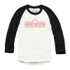 Nova Scotia Retro Stripe Raglan Baseball Shirt sold by Black Maple Trading