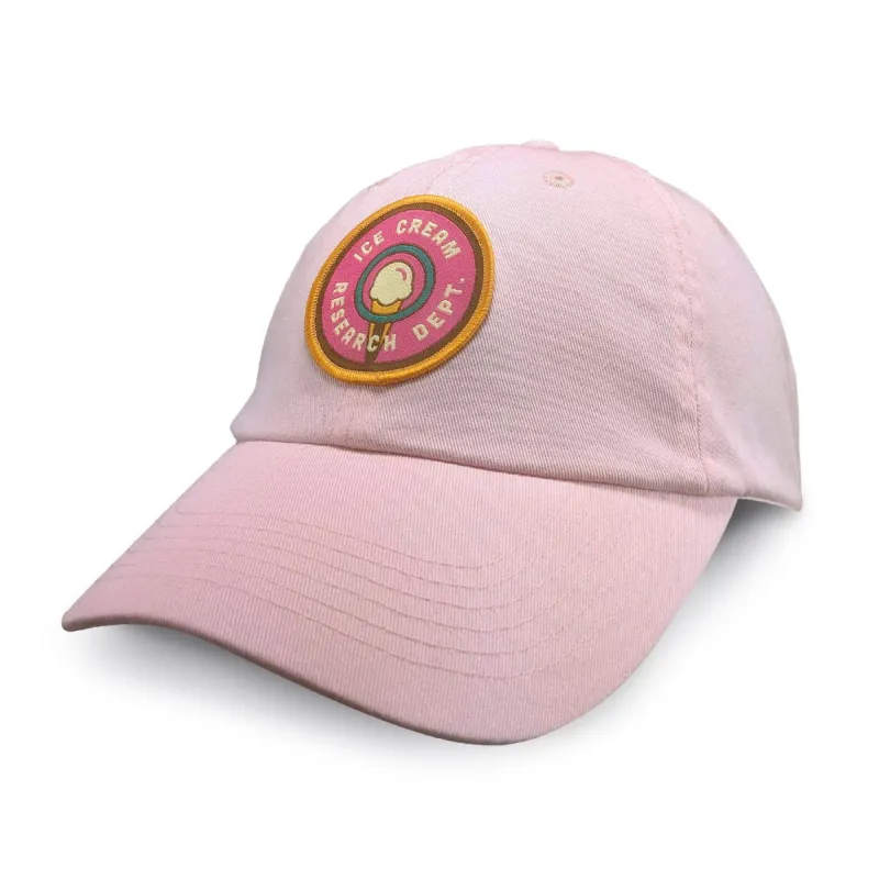Ice Cream Research Department Dad Cap sold by Black Maple Trading