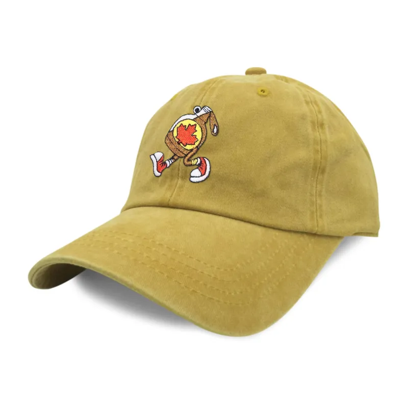 The Best Maple Syrup Embroidered Pigment Dye Cap sold by Black Maple Trading