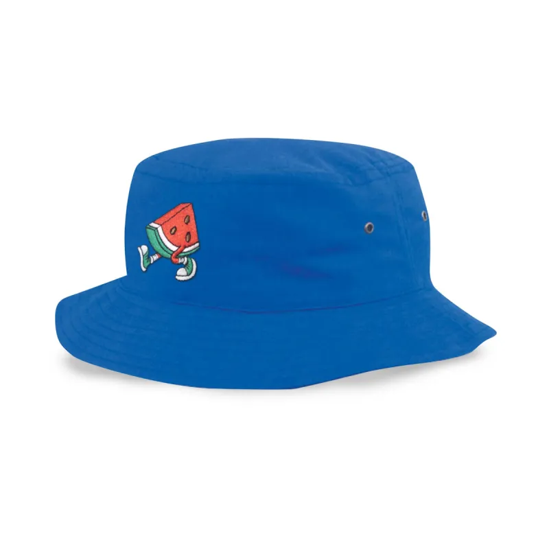 The Best Watermelon Embroidered Bucket Hat sold by Black Maple Trading